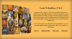 Desktop Screenshot of buddhisma2z.com
